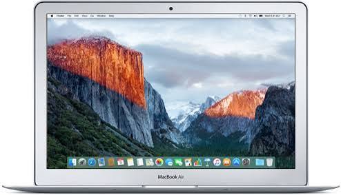 لپ تاپ استوک 13 اینچی اپل مک بوک ایر Apple MacBook Air 2014 A1466 با ظرفیت 128 گیگابایت با پردازنده i5 و رم 4 گیگابایتApple MacBook Air i5 128 SSD Laptop a1466