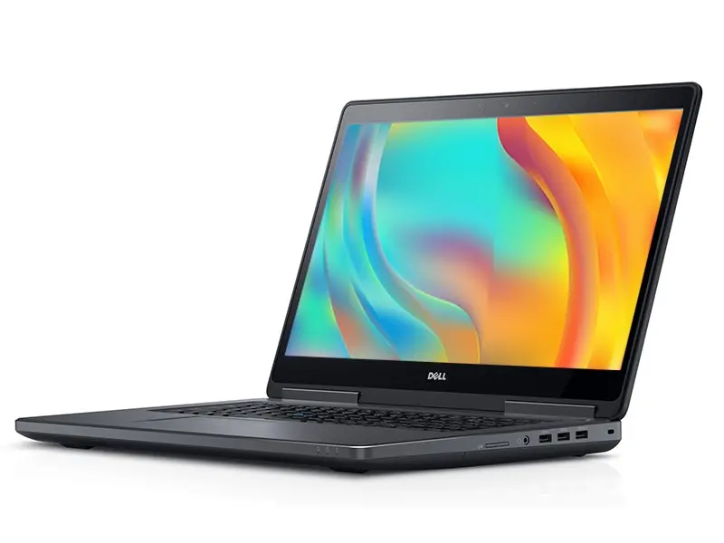 لپتاپ استوک دل Dell precision 7720 core i7 نسل 7 با حافظه 256 گیگ SSD و رم 8 گیگ ddr4 و گرافیک 8 گیگ NVIDIA Quadro
